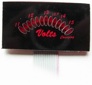 LED Battery Charger Display